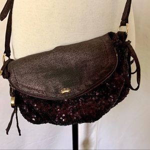 Juicy Couture Traveler flap crossbody purse